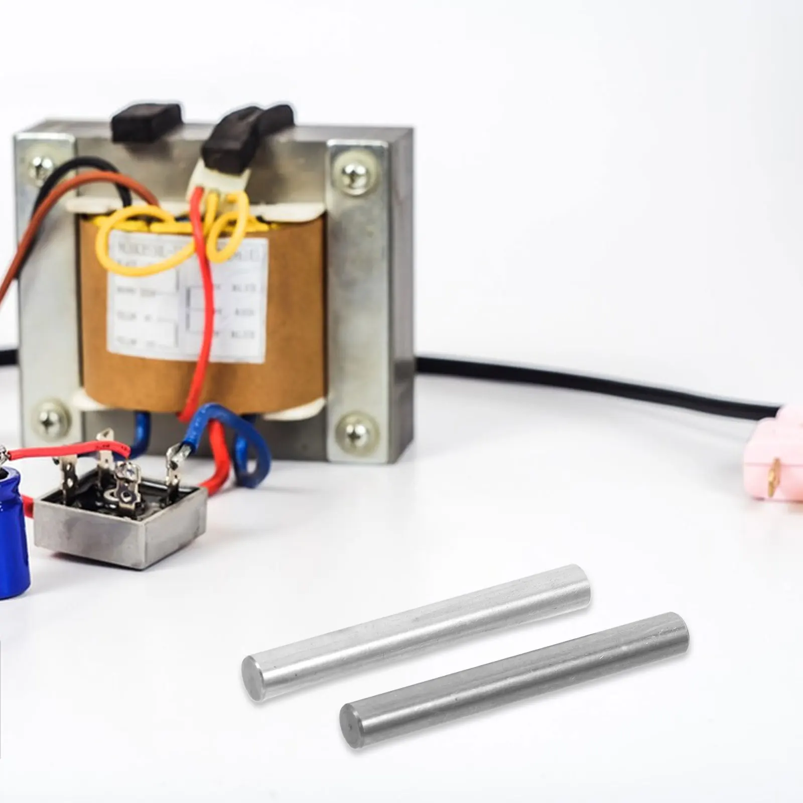 20 قطعة قضبان الألومنيوم الحديد جودة المياه محلل كهربائي أجزاء التحليل الكهربائي الدقة مختبر المنزل استبدال تجربة الموصلية