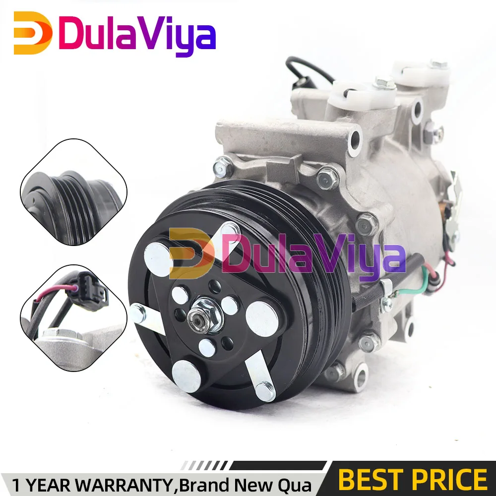 Air AC Compressor For Honda Civic DX Coupe Sedan 2 4-Door 2006-2011 1.8L CO 4918AC 38810RNAA02 38810RRBA01 638880 38810-RNA-A02