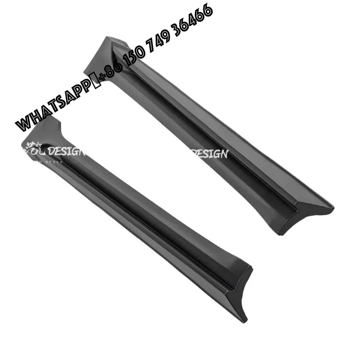 

Auto Diffuser Lip Side Skirts Car Parts Accessories Universal Side Aprons Skirts for tesla Model 3