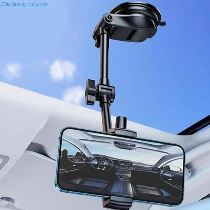 

360 Rotatable Car Phone Holder Dashboards Suction Mount Not Slip Suction Cup Phone Holder for 4.7 7.2 Inch Devices E65A