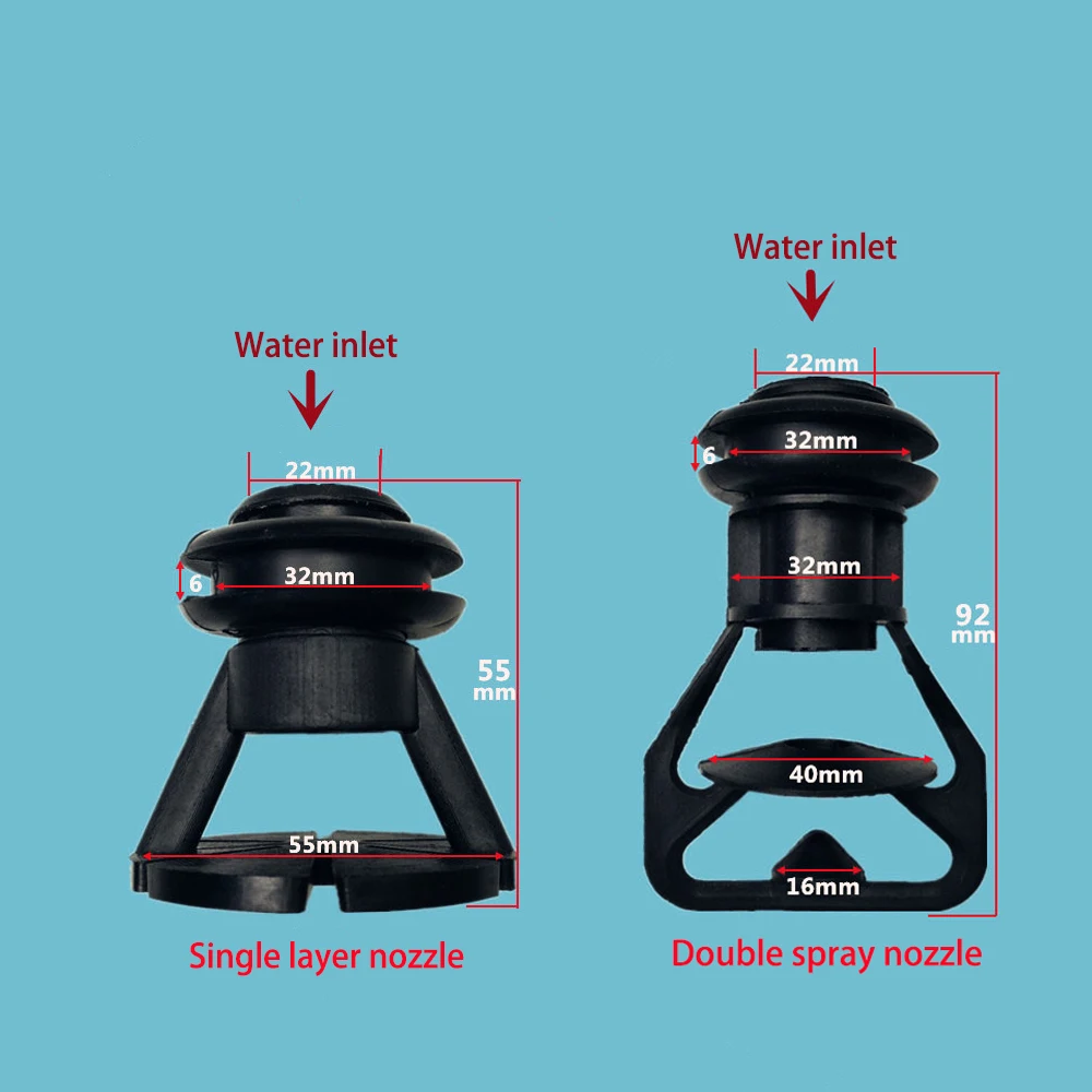2Pcs closed cooling tower sprinkler evaporative condenser special sprinkler evaporative cooling large flow water distributor