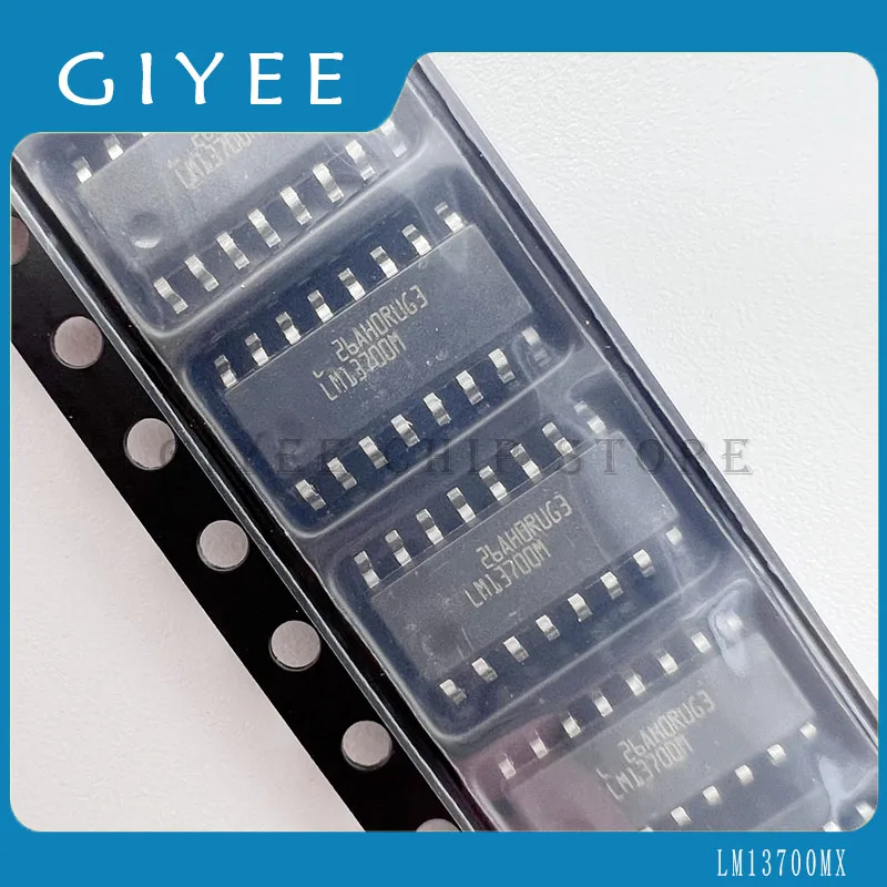5PCS/LOT LM13700 LM13700M LM13700MX SOP16 dual operational amplifier