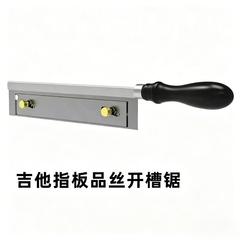 Guitar Fret Mounting Saw Folk Bakelite Guitar Fret Line Replacement Repair Tool with Limit Ruler Fret Saw