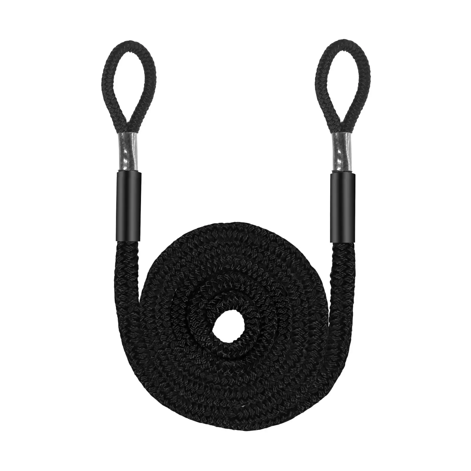

Boat Dock Line Nylon Wear Resistant Rope Quick Tie Loop Pontoon Safety Docking for Motorboat Canoe