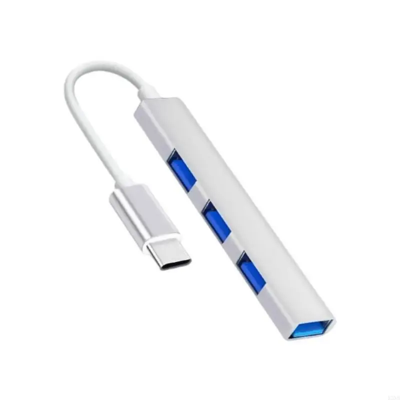 

K3NB 4 Port USB C/USB -USB -сплиттер алюминий тип C Адаптер USB Extender для ноутбука