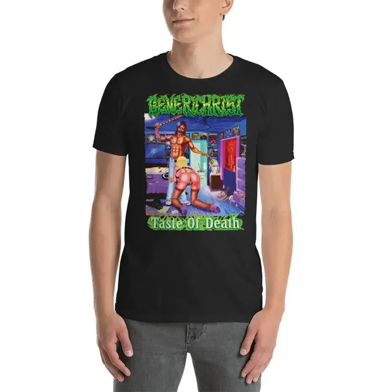 GENERICHRIST Taste Of Death T Shirt NEW Autopsy Morbid Angel Metal Punk