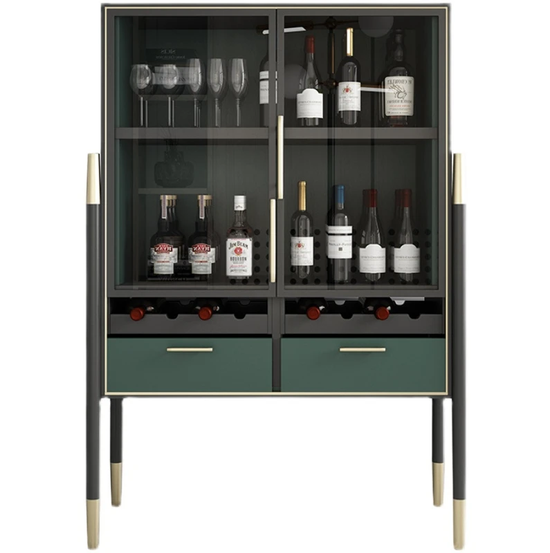 

Modern Luxury Bar Wine Storage Cabinet Glass Wine Cabinet Furniture Dining Room Furniture Partition Cabinet