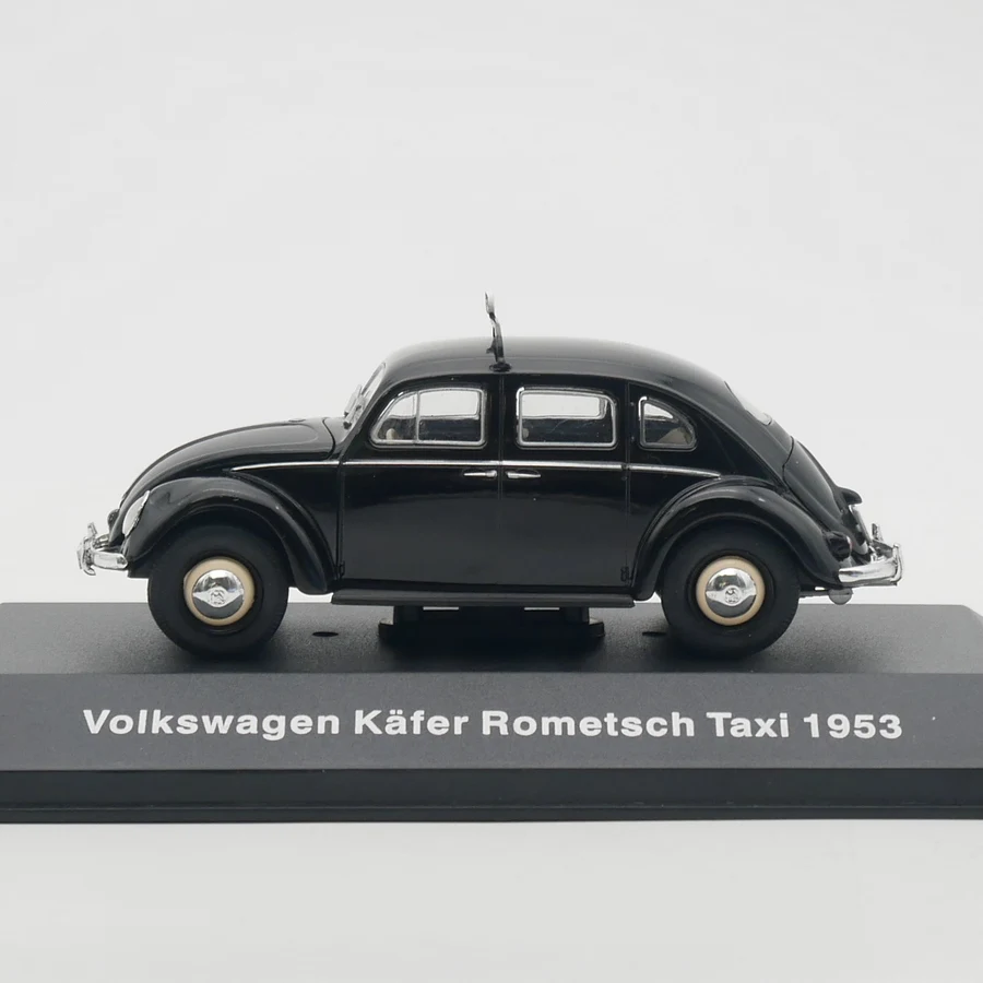 

IXO 1:43 Scale Diecast Alloy Volkswagen Rometsch Taxi 1953 Toys Cars Model Classics Nostalgia Adult Gift Souvenir Static Display