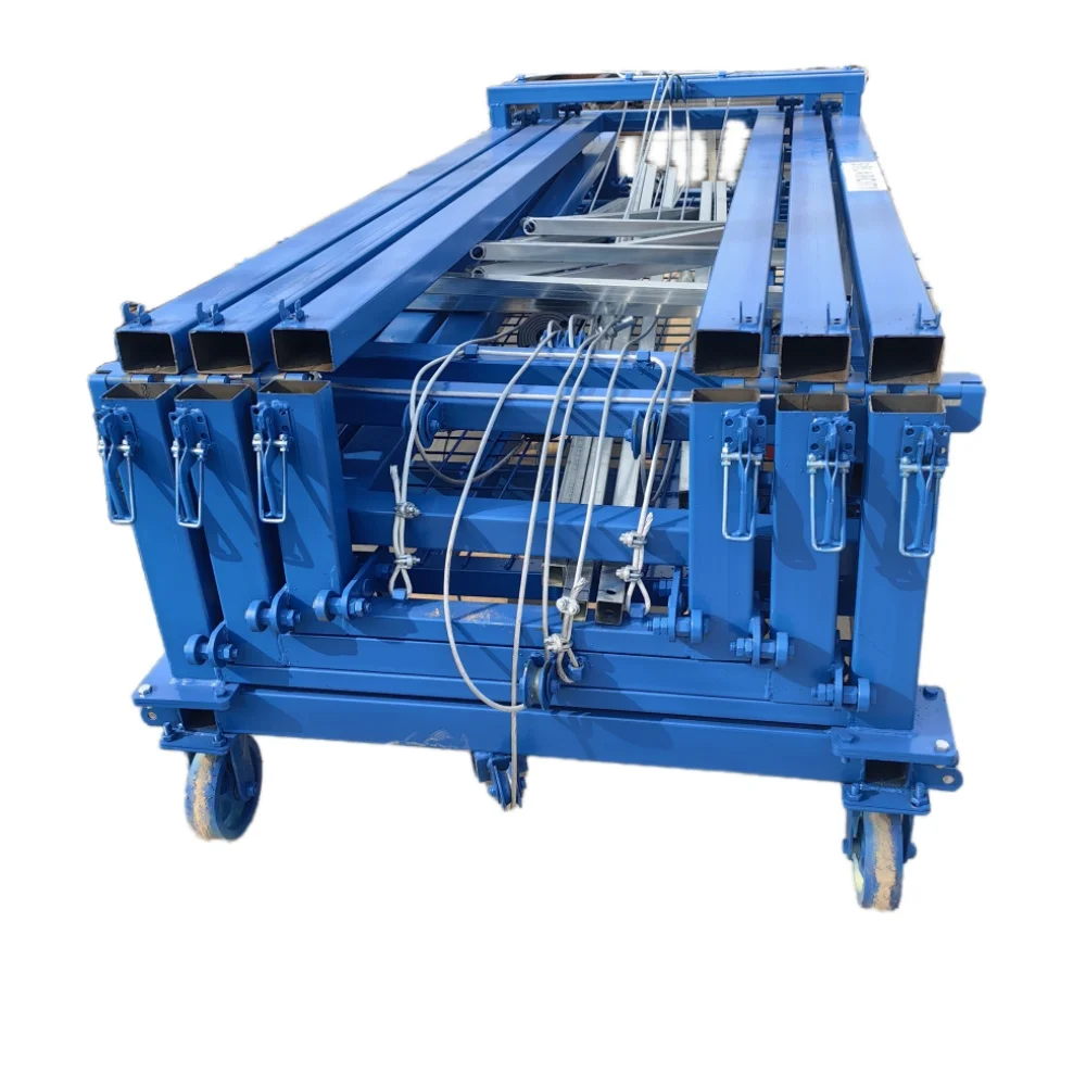 

Foldable electric wire rope hoist new condition steel scaffolding lifting platform retail made in China