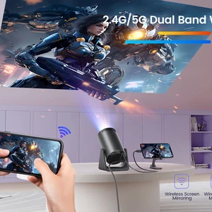 Wimius L1 Mini Projector Support 1080p Android 11 4k Projector 300 ASI WIFI BT5.0 Auto Keystone Portable 270 ° Rotating Projector 8 MAIN RETROPROJETOR SALES - №3