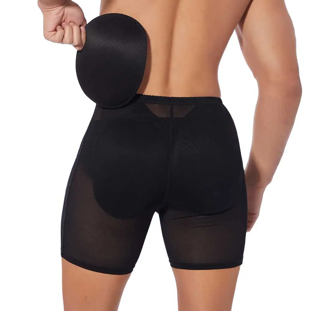 SEXYWG Butt Lifter Panties Men Hip Enhancer Shorts With Pads Push Up Underwear Booty Lifting Shapewear