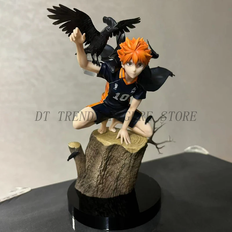 23cm Anime Haikyuu!! Little Sun Stump Shoyo Hinata Action Figure PVC Collection Model Ornaments Toys For Child’s Birthday Gifts