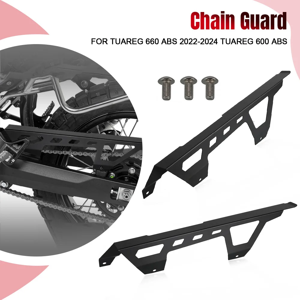 

Motorcycle Rear Wheel Chain Guard Cover Chain Protection Chain Cover For Aprilia Tuareg 660 ABS 2022 2023 2024 TUAREG 600 ABS