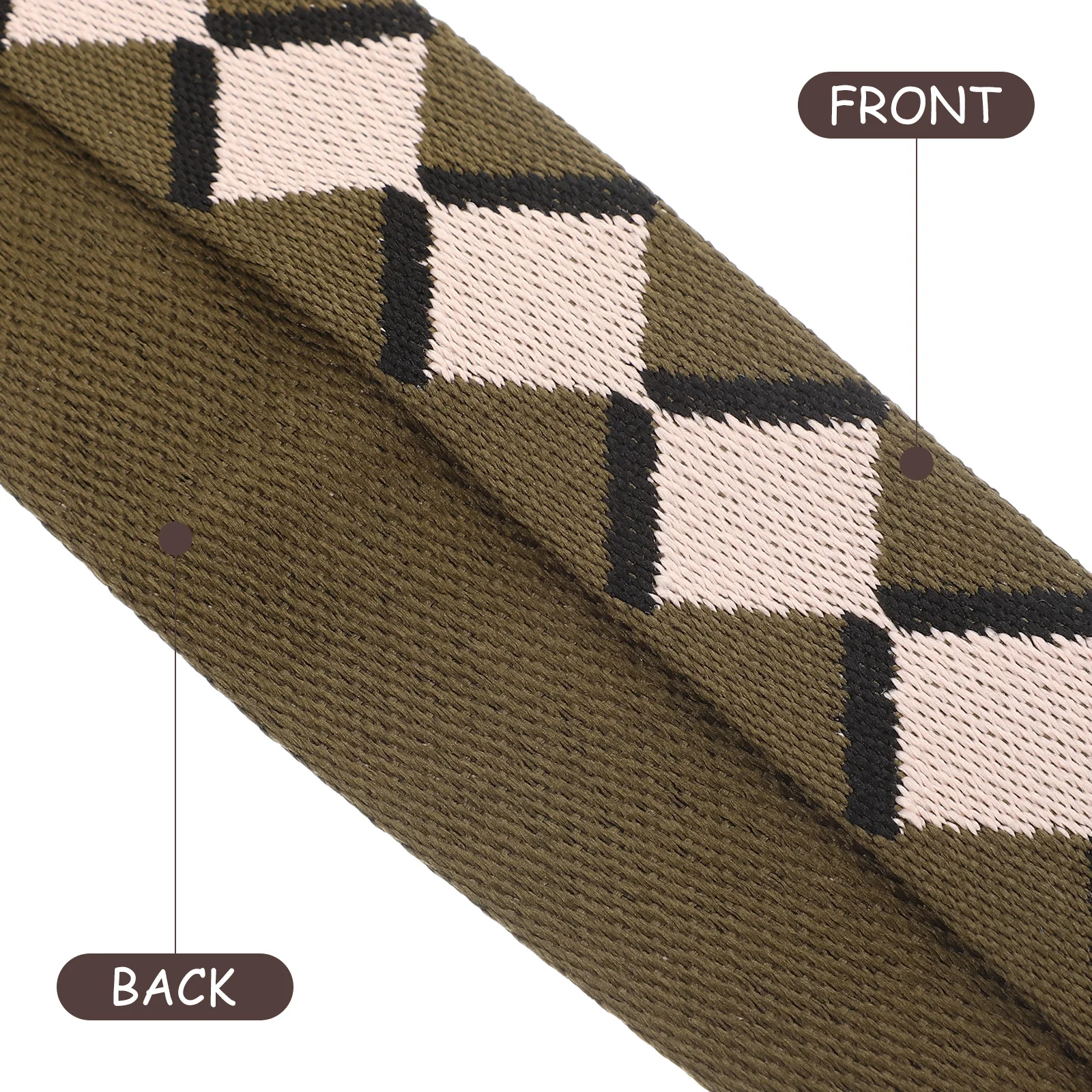 

Ethnic Style Bag Strap Adjustable Women Bag Shoulder Strap Replacement DIY Clutch Handle for Handbag Accessories