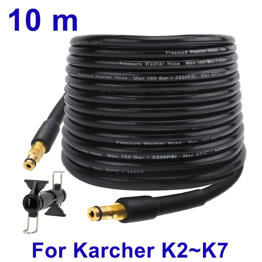 6 ~ 20 m Auto Wasmachine Slang Pijp Koord Hogedrukreiniger Water Reiniging Verlengslang Waterslang voor Karcher K2 K3 K4 K5 K6 K7 Gootsteen