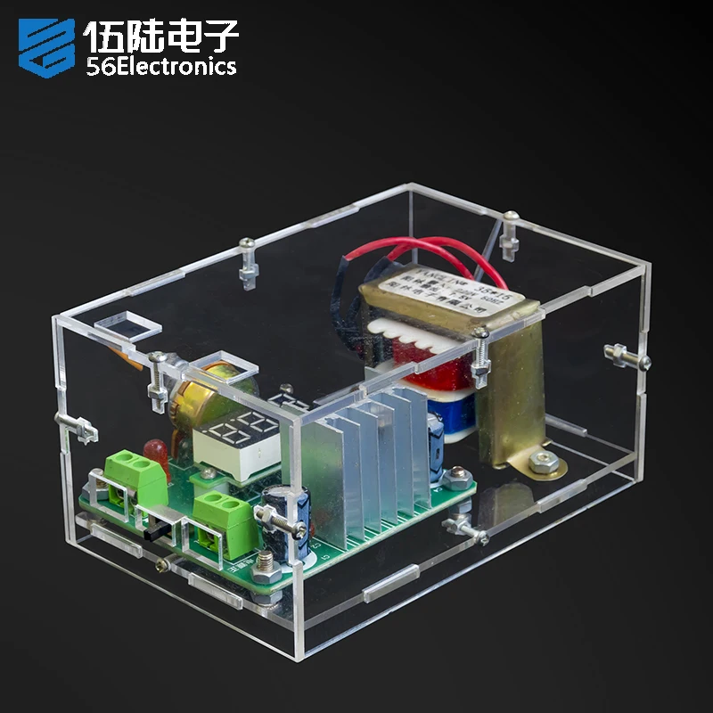 LM317 Adjustable DC Regulated Power Supply DIY Kit Electronic Manufacturing Assembly and Soldering Spare Parts