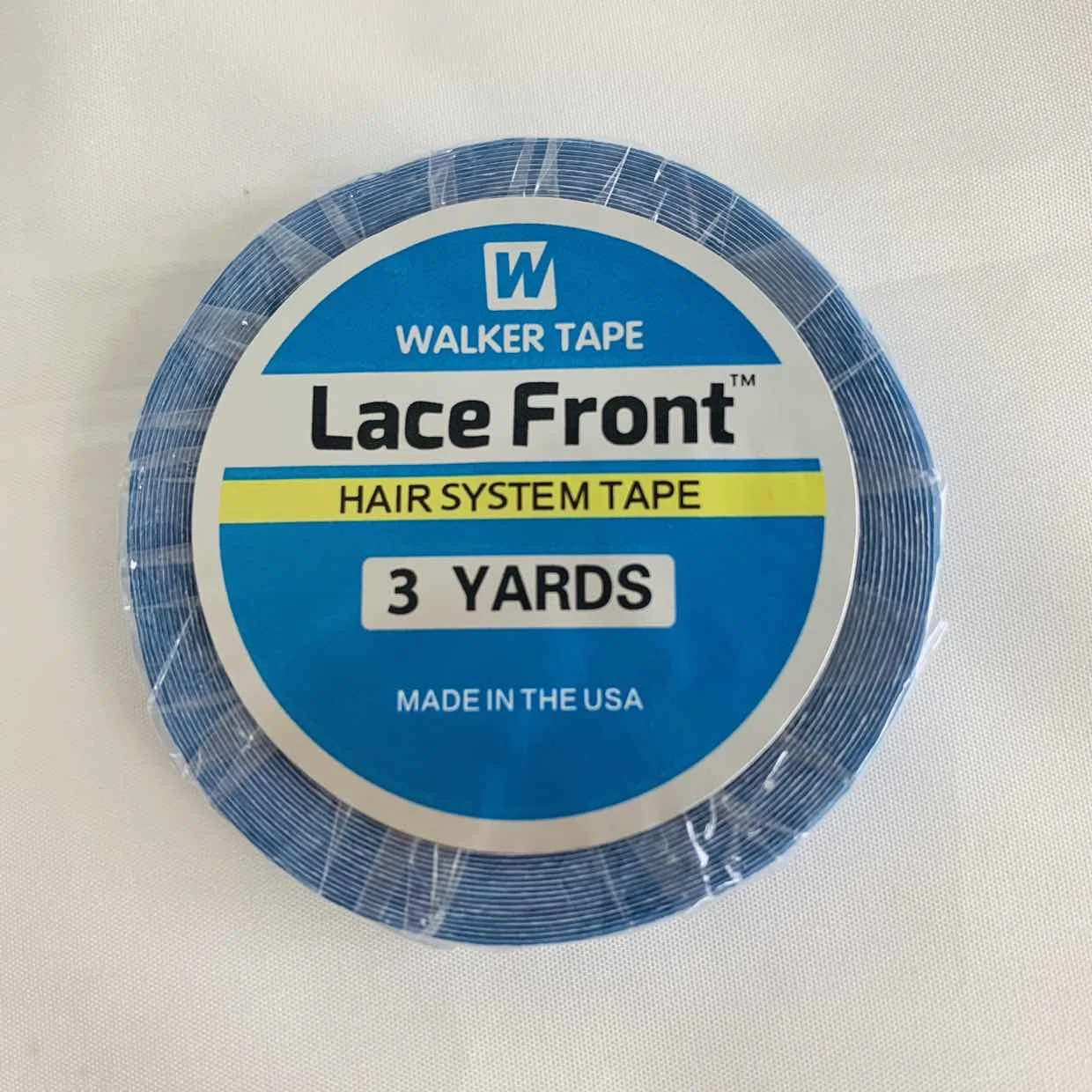 

Super Hair Blue Tape 0.8cm X 3Yards Double-Sided Adhesive Tape for Hair Extensions Lace Wigs Toupees 1/2/3 Roll Options