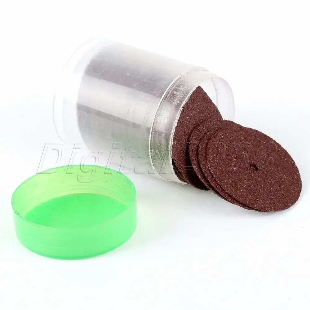 1 Tube 36Pcs Red 24mm Abrasive Disc Cutting Discs Reinforced Cut Off Grinding Wheels Metal or Plastic Rotary Blade Cutter Tools