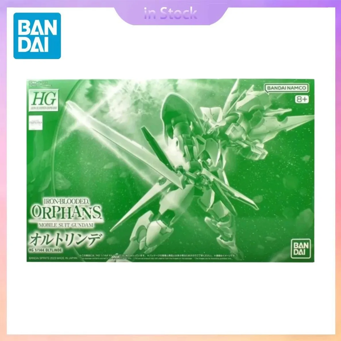 

In Stock Original Bandai Genuine HG IBO 1/144 Oltlinde Mobile Suit Gundam Anime Collection Action Figure Model Kits Toys Gifts