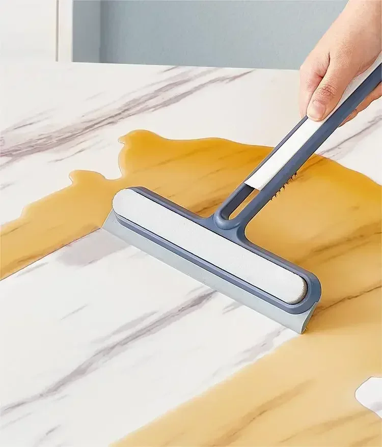 Silicone Water Wiper Plate Glass Cleaner Scraper for Car Windshield Cleaning Squeegee,for Car Windshield,Window,Bathroom,Kitchen