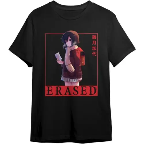 /Men/Women Japanese Anime Erased Kayo Hinazuki Anime Story Japan T-Shirt