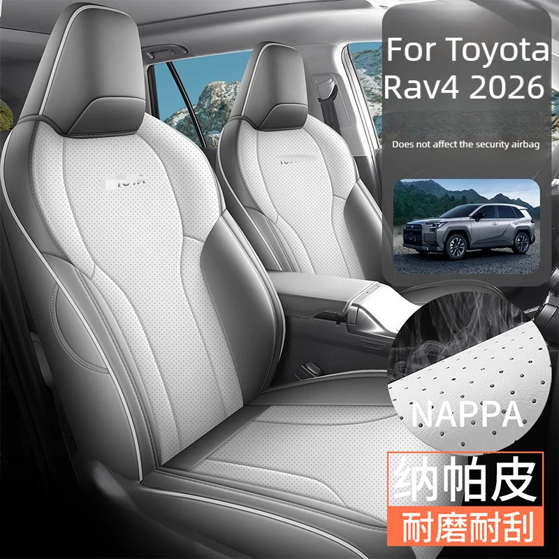 Image of Maßgefertigte Autositzbezüge für 5 Sitze, Toyota Rav4 2026 Neues Modell, Leder-Sitzkissen, Autositzbezug, Innenausstattung