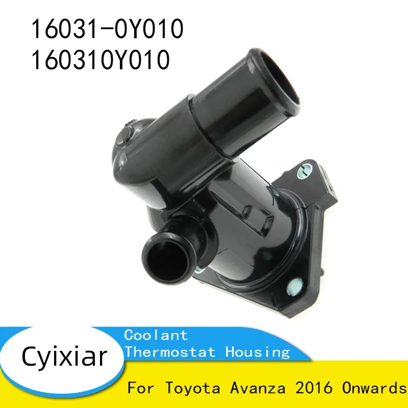 

16031-0Y010 160310Y010 Корпус термостата охлаждающей жидкости двигателя автомобиля в сборе для Toyota Avanza 2016 г.в.