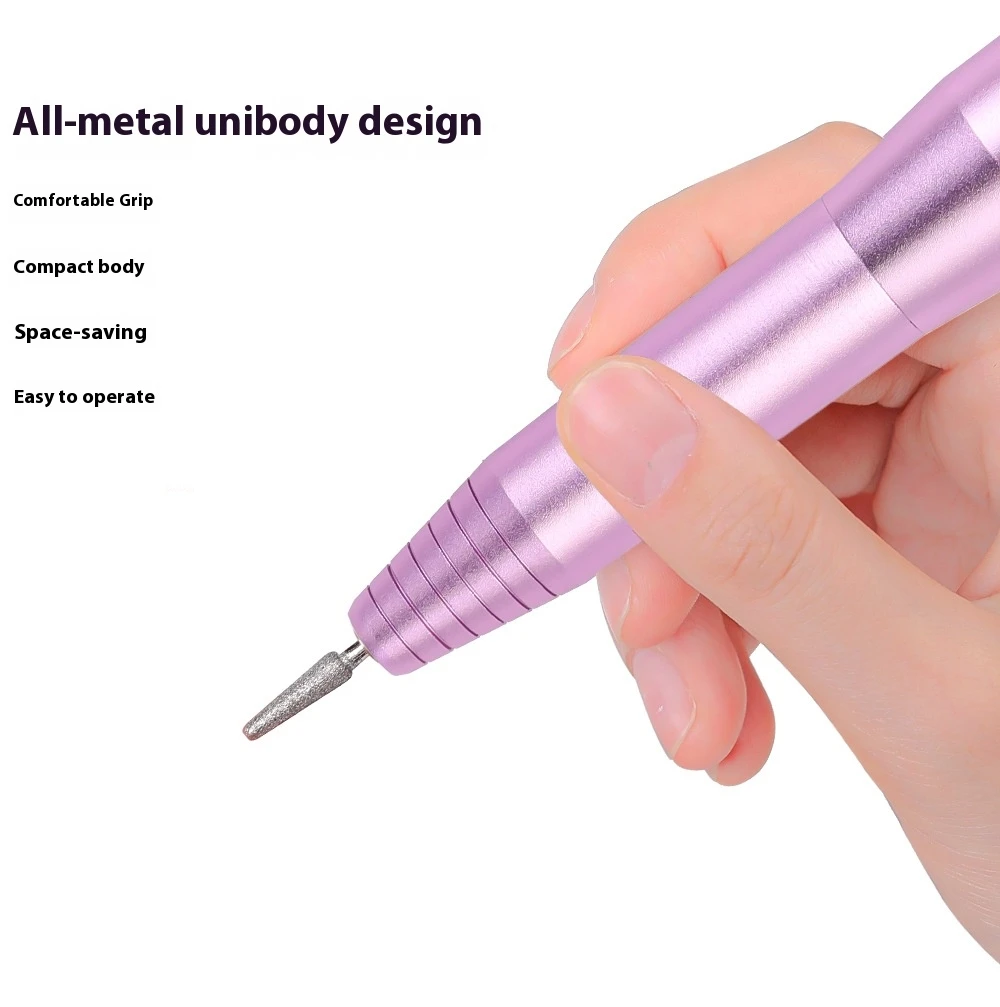 Electric Nail File Drill Pen Type, Manicure Machine Kit,Nail Drill Machine for Home Use Gel Polish Removal Pedicure Art Tools