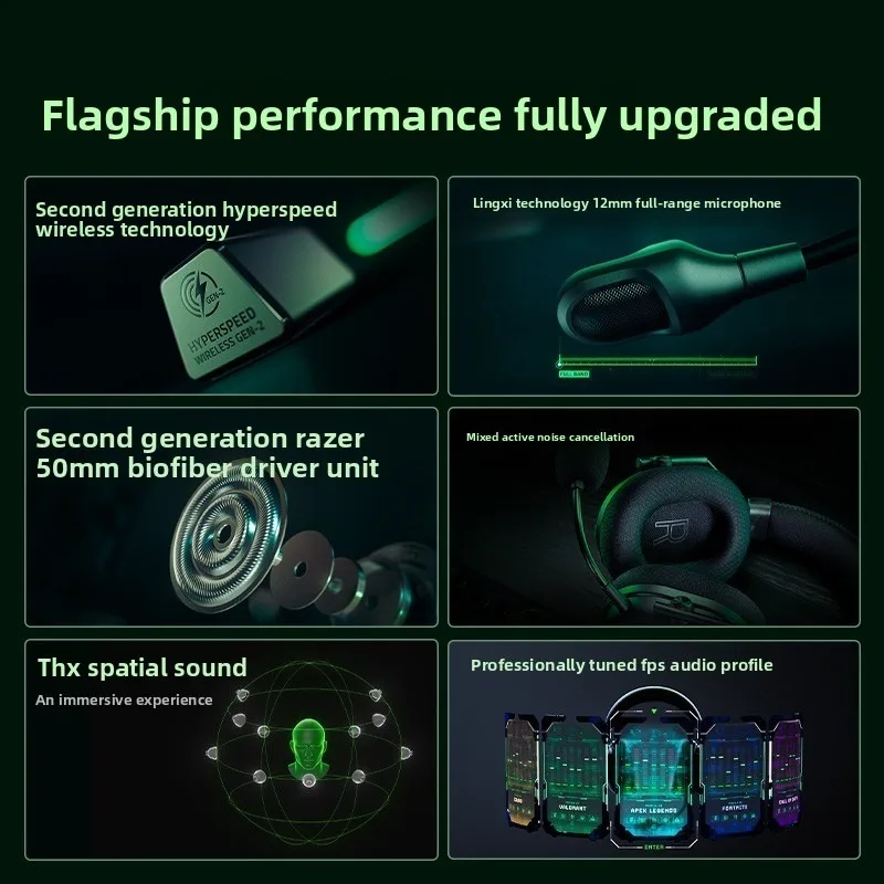 Pro Wireless Four-mode Headset Gaming Headset Mai
