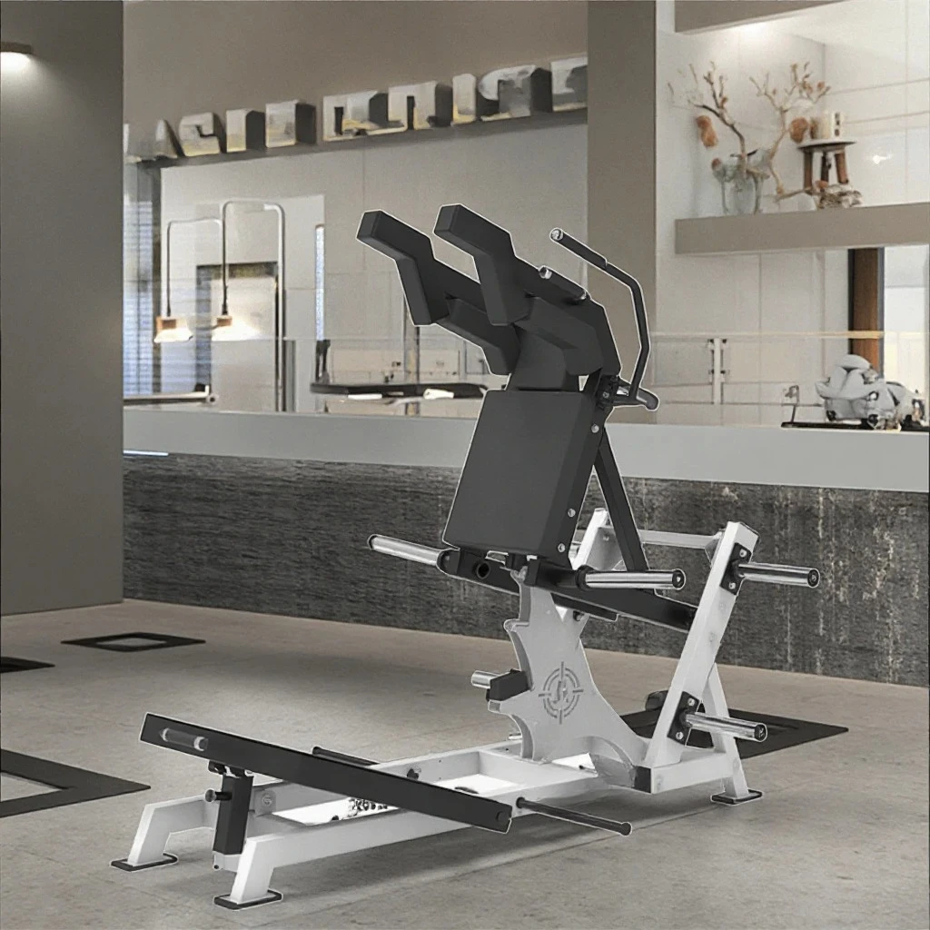

V-Shape Squat Trainer Plate Loaded Gym Equipment For Chest Bodybuilding Arms Fitness Training