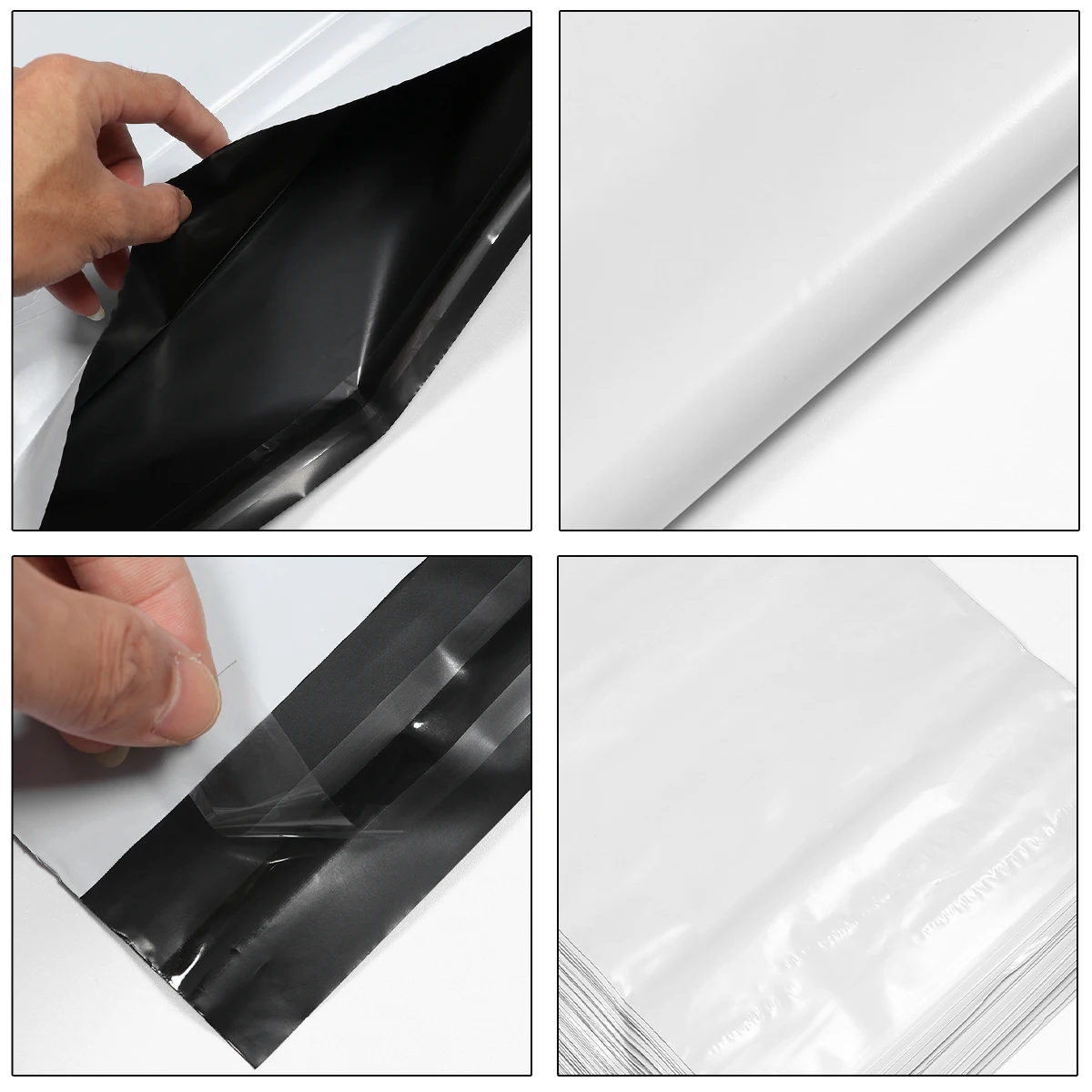 

100 Pcs Waterproof Logistics Bag Premium Container Packaging Holder Thickened Storage Folder