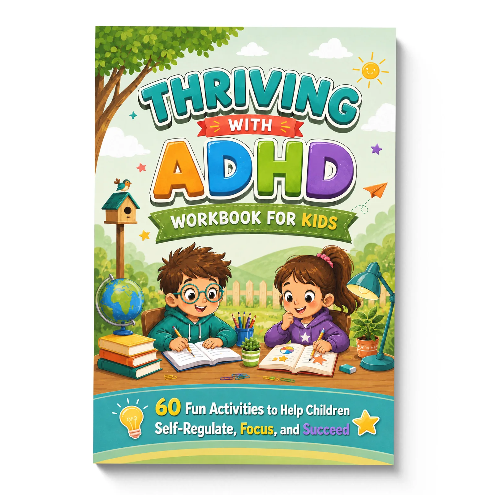 Kids ADHD Growth Workbook: 60 Fun Activities to Boost Focus, Self-Regulation and Confidence