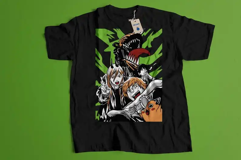 Camiseta especial vintage de anime unissex, camiseta gráfica para amantes de mangá, mangá japonesa