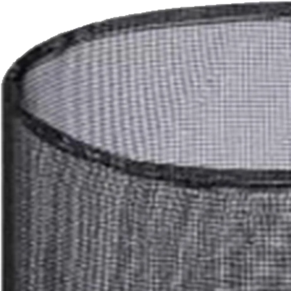 Durable 7 Inch Pond Plant Baskets PVC Black Water Garden Plant Pots 1/16 Inch Mesh Reusable Aquatic Plant Bags Terrestrial Plant