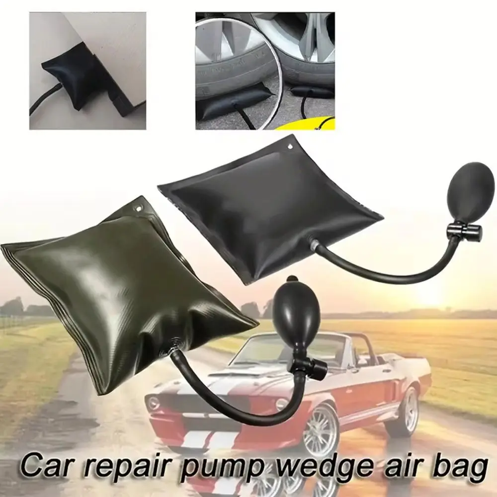 Powerful Air Pump Wedges Installation Alignment Repair Tool Inflatable Airbag Thickening Adjustable Door Window Airbags