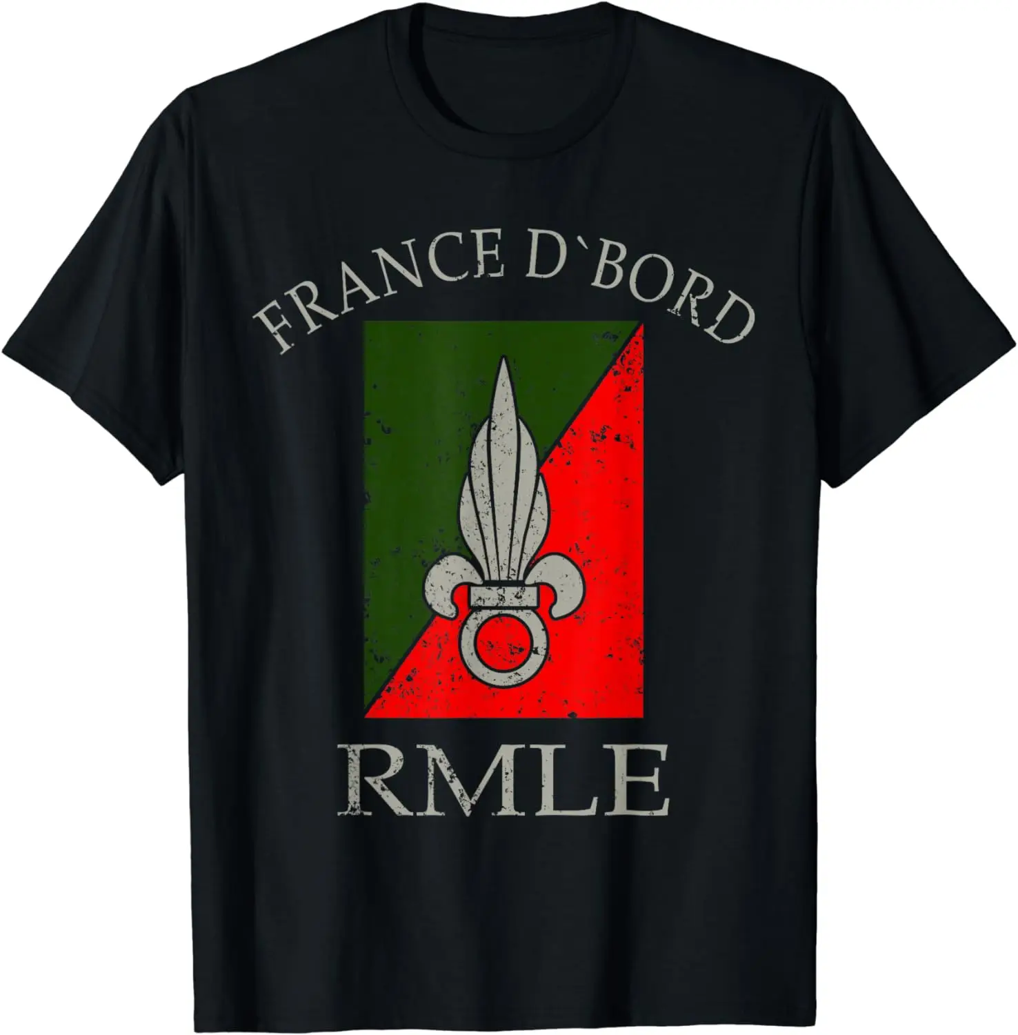French Legion Etrangere Foreign Marching Regiment Men T-Shirt Short Sleeve Casual 100% Cotton Shirt