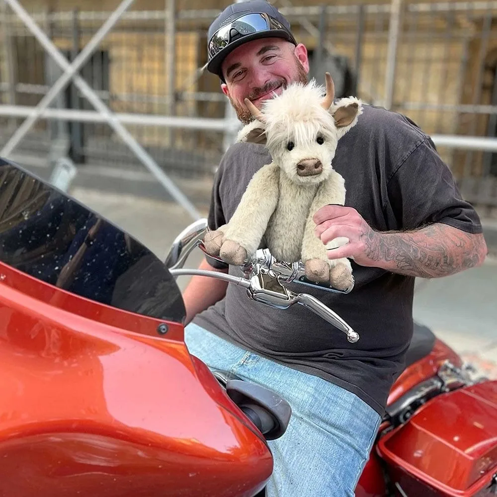 かわいい牛ぬいぐるみフィギュアおもちゃスコットランドぬいぐるみシミュレーション高地牛ぬいぐるみ牛高地牛ぬいぐるみ