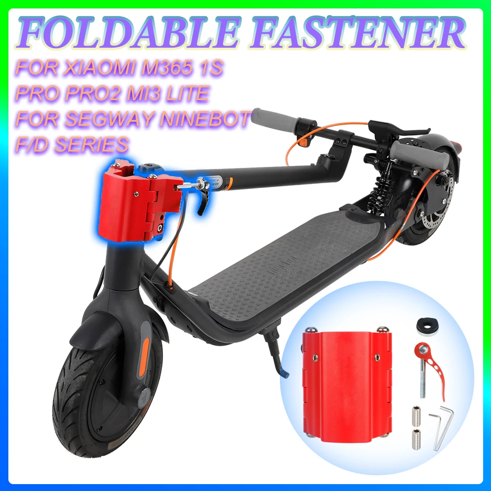 Alumunim Folding Clamp Scooter Stabilizer Parts For Xiaomi M365/1S/Pro/Pro2/Mi3/Lite Segway Ninebot F/D Series Electric Scooter