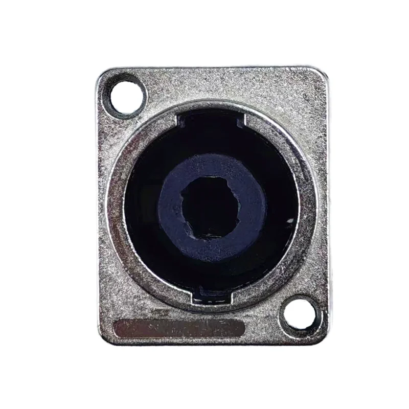 8 PCS MW Audio Metall Kleine Quadratische 4-Pin Lautsprecher Buchse, Bühne Lautsprecher Kabel Stecker Buchse Core lautsprecher Buchse