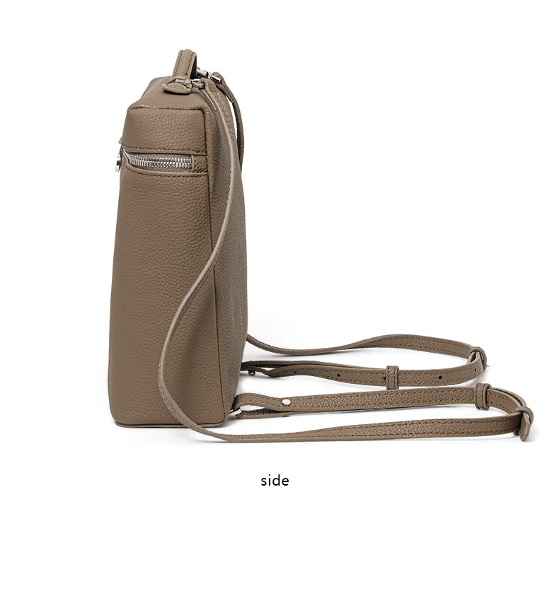 Hochwertiger Lederrucksack für Damen, Neues Modell 2026, Modische Große Echtledertasche für Pendlerinnen – Detail 11