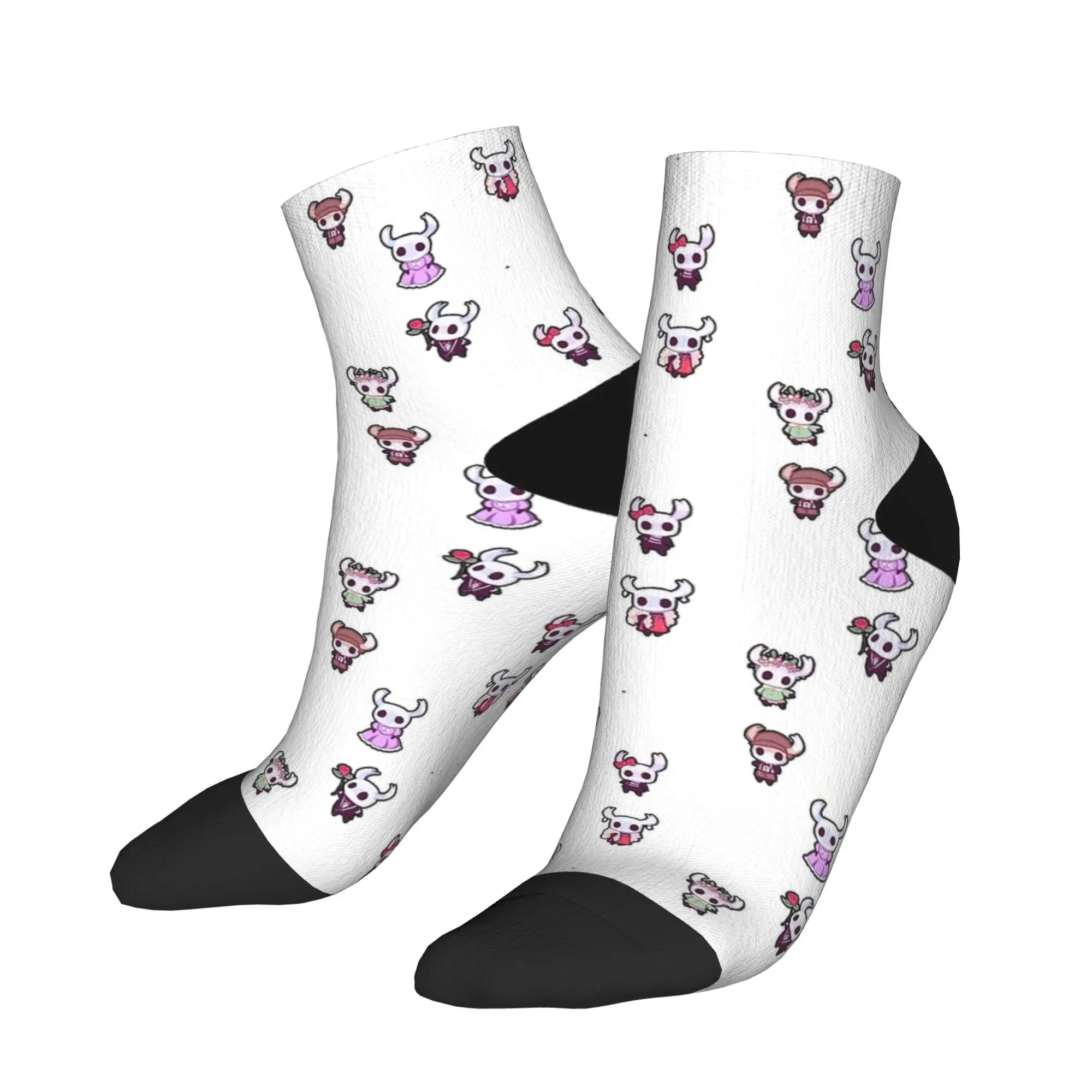 

Носки до щиколотки с героями мультфильмов, элегантные дышащие повседневные носки, осенние нескользящие носки с принтом для велоспорта для мужчин, идея подарка