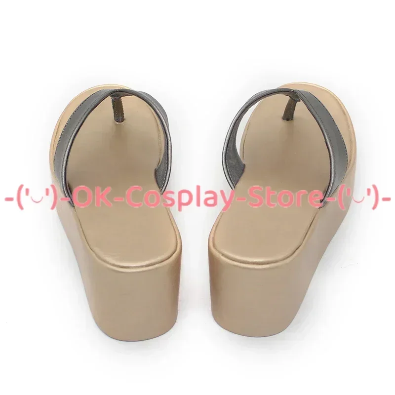 [حسب الطلب] NIKKE آلهة النصر Sakural تأثيري أحذية لعبة لعب الأدوار زي هالوين كرنفال حفلة بولي Boots الأحذية الجلدية