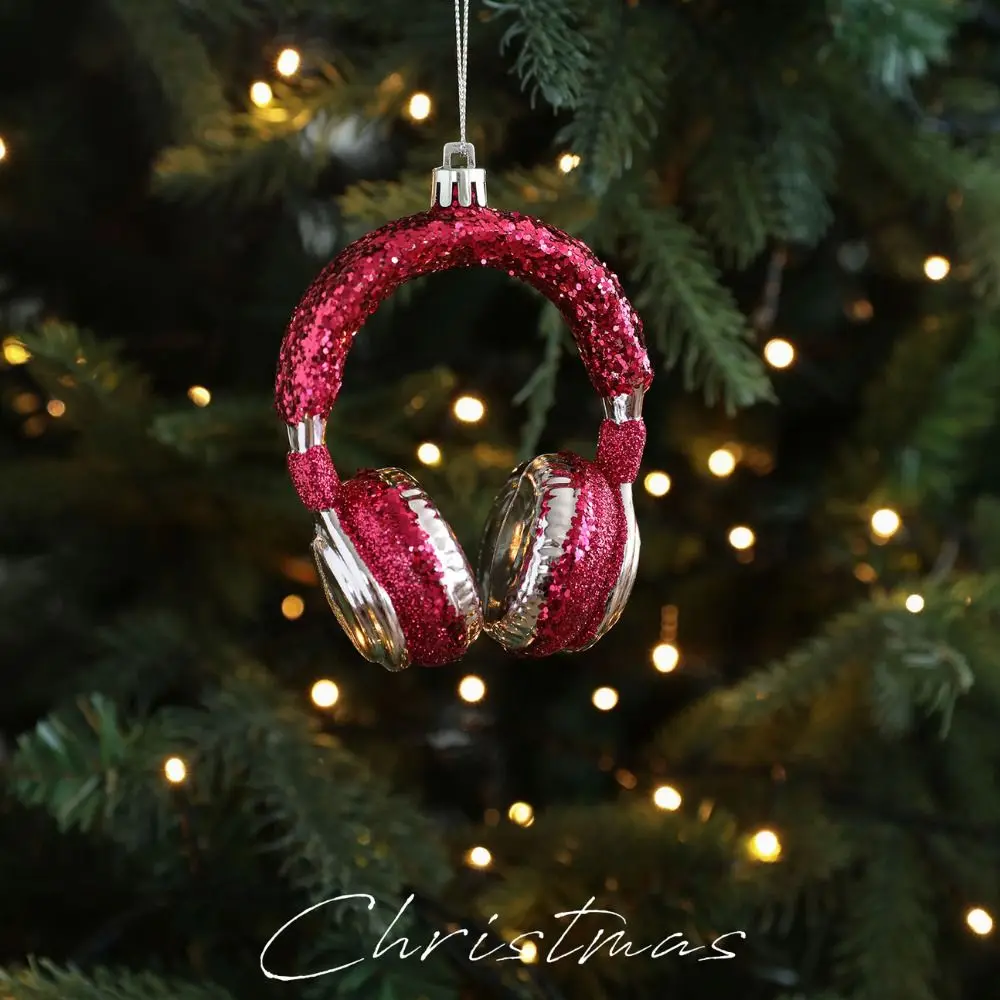 High Quality Plastic Ice Cream Pendant Colorful DIY Decor Christmas Tree Decoration Hanging Snowman Ornaments New Year Party