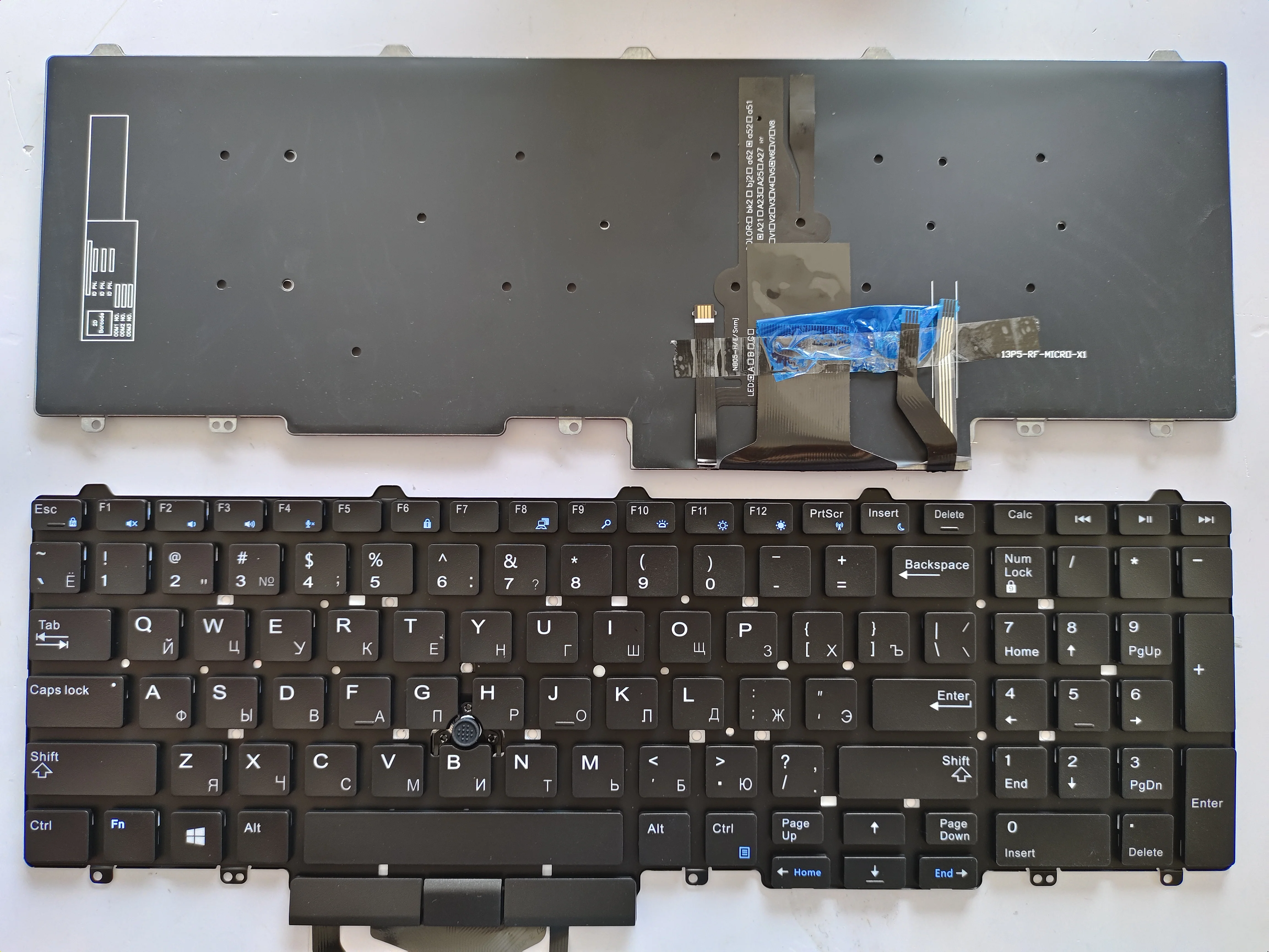 

RU Layout for Dell Latitude 0383D7 5570 E5550 5580 E5570 E5580 5550 Laptop Keyboard