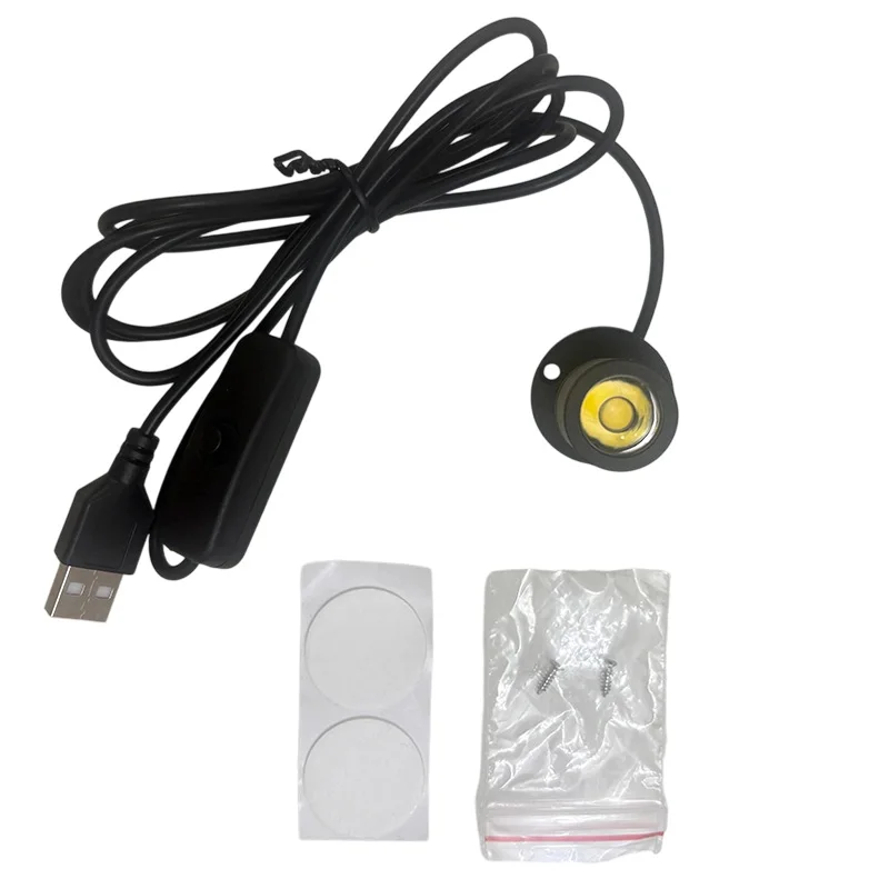 USB Led Wine Cabinets Mini Astigmatic Light Plug Spotlight For Model Display Counters Garage Kits Display Boxes Shelf Downlights