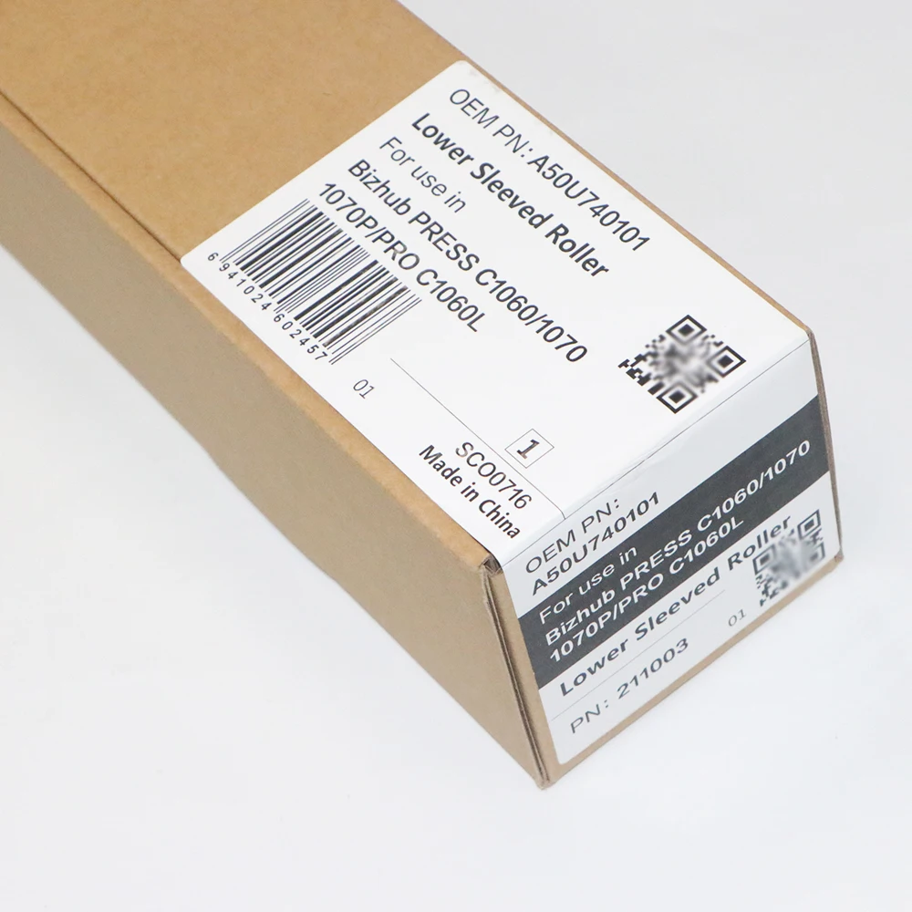 

450U740101 Высококачественный нижний ролик фьюзера CET для Konica Minolta Bizhub PRESS C1060 C1070 C1070P Прижимной ролик A50U765500