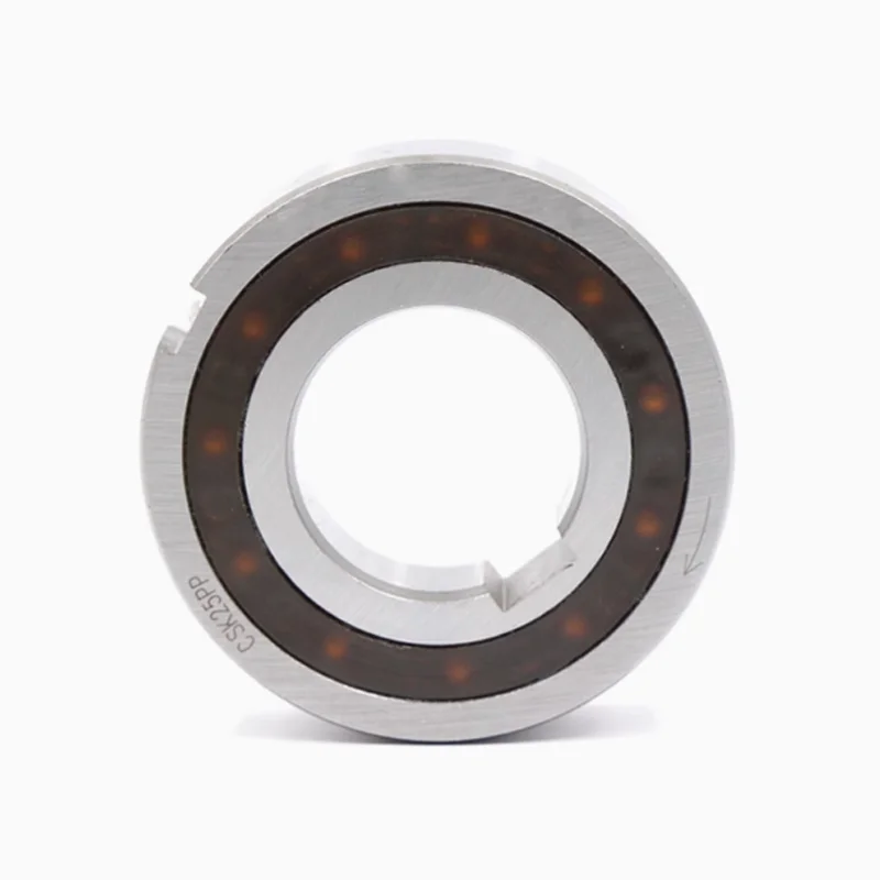 1 PC deep groove ball unidirectional bearing CSK8 10 12 15 17 20 25 30 35 40 PP with inner and outer grooves.