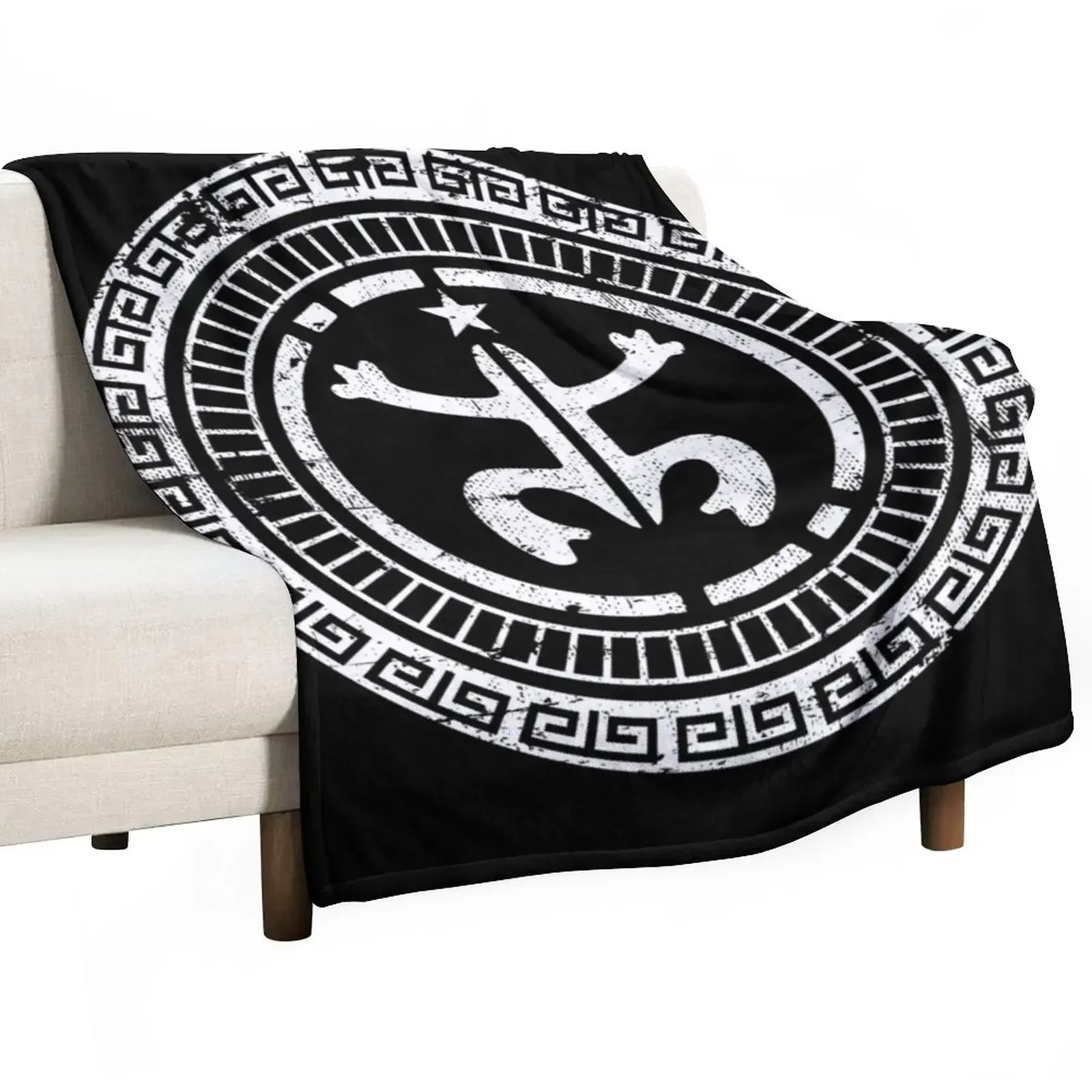 COQUI TRIBE? Taino Edition Throw Blanket Shaggy sofa bed Blankets