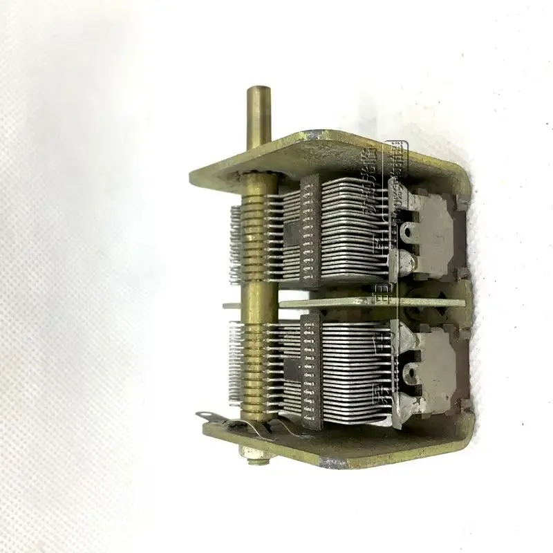 Wanping brand universe brand red light 711 radio tuning capacitor air variable capacitor 365PX2 double