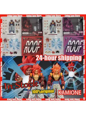 NEW KAMIONE 03AB Action Figure SSJ4 Gogeta Dragon Ball GT 3.0 Figures Super Saiyan 4 Gogeta Anime Figurine SHF Collection Model